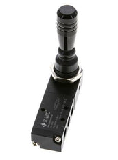 5/3 G1/8'' Center Closed Hand Lever Valve Detent 0-8bar/0-112psi E.MC