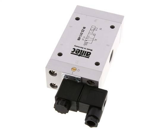 3/2 G1/2'' NC Solenoid Valve 115V AC 2-10bar/28-140psi Airtec