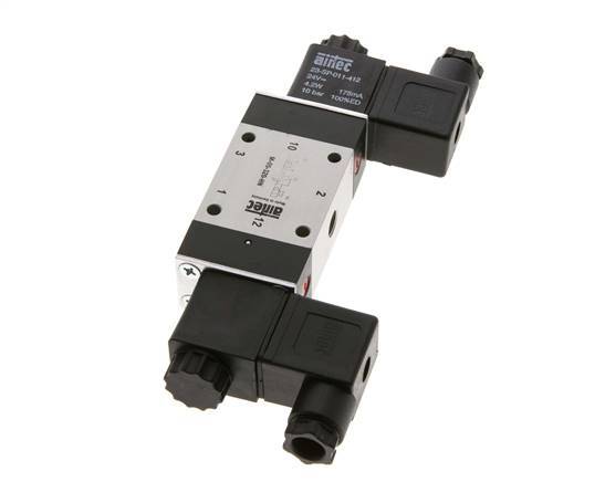 3/2 G1/8'' Bistable Solenoid Valve 230V AC 2-10bar/28-140psi Airtec