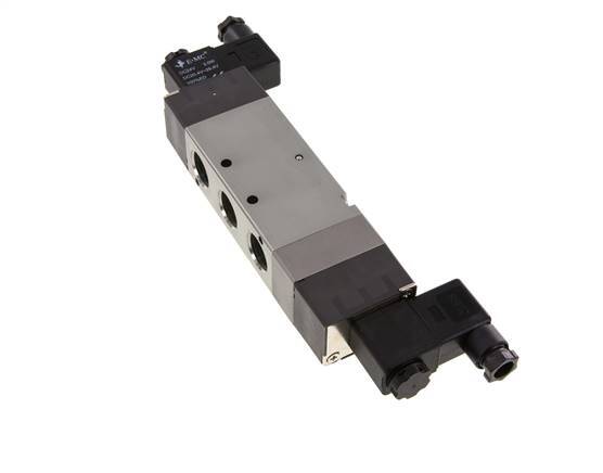 5/3 G1/2'' Pressure Center Solenoid Valve 24V AC 1.5-8bar/21.0-112psi E.MC