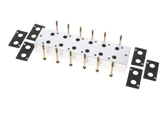 Manifold 6-Station E.MC 3/2-way