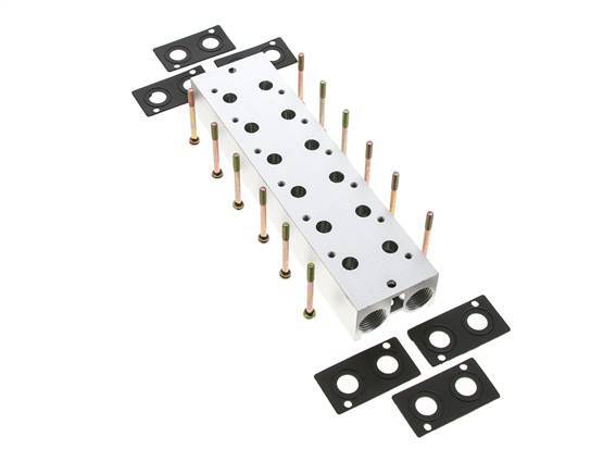 Manifold 6-Station E.MC 3/2-way