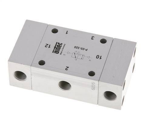 3/2 G1/8'' Bistable Air Pilot Valve ATEX 0-10bar/0-140psi Airtec