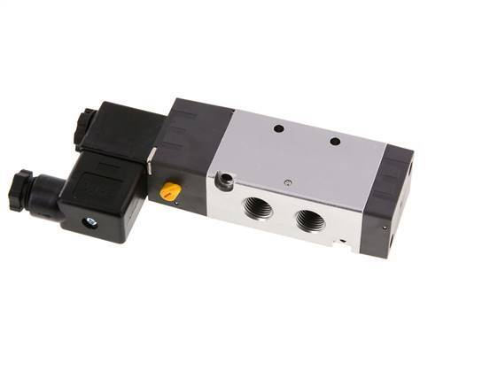 5/2 G1/4'' Solenoid Valve 12V DC 1.5-8bar/21.0-112psi E.MC