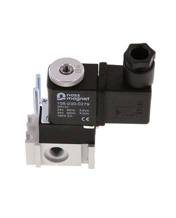 3/2 G1/8'' M5 (M5) NC Solenoid Valve 115V AC 0-8bar/0-112psi YPC