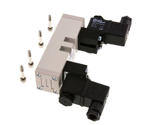 5/2 ISO 5599-1 Bistable Solenoid Valve 24V DC 1.5-10bar/21.0-140psi YPC