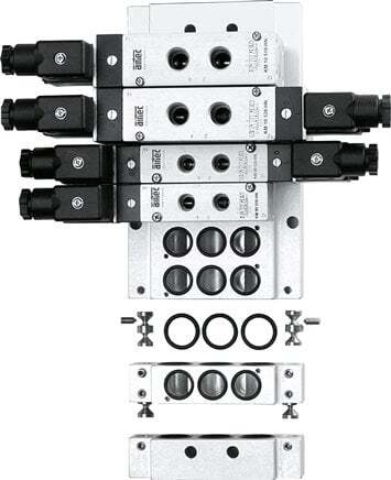 End Plate with Two Valve Seats for Airtec KM10