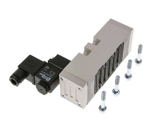 5/2 ISO 5599-2 Solenoid Valve 24V DC 1.5-10bar/21.0-140psi YPC