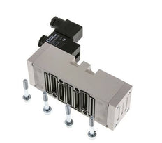 5/2 ISO 5599-2 Solenoid Valve 24V DC 1.5-10bar/21.0-140psi YPC