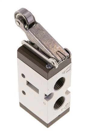 5/2 G1/4'' (G1/8'') Roller Lever Valve 0-8bar/0-112psi YPC