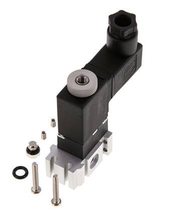 3/2 M5 NO Solenoid Valve 24V AC 0-8bar/0-112psi YPC