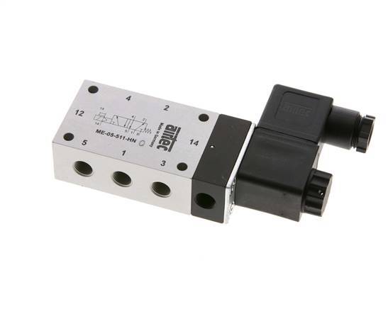 5/2 G1/8'' Solenoid Valve External Pilot 230V AC -0.95-10bar/-13.2-140psi Airtec