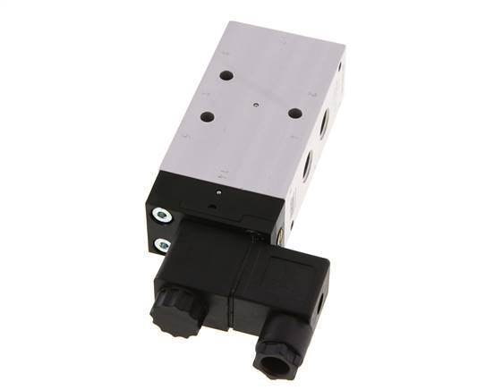 5/2 G1/4'' Solenoid Valve 24V DC 2.5-10bar/35.0-140psi Airtec