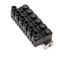 6x3/2 G1/8'' NC Solenoid Valve 230V AC -0.95-10bar/-13.2-140psi Airtec