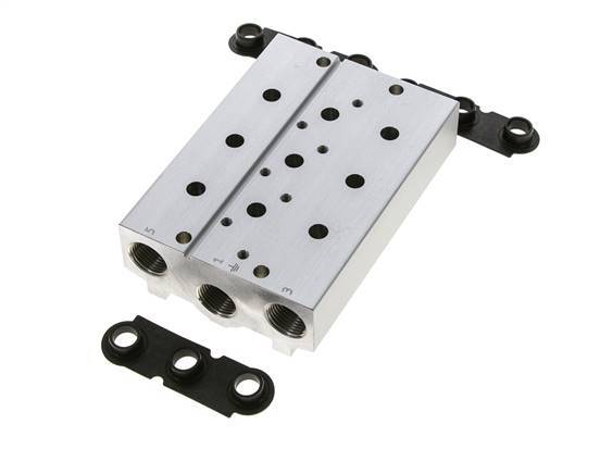 6xG3/8'' Manifold 3-Station Festo 8026262 VABM-B10-25S-G38-3