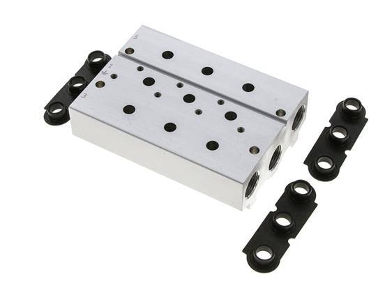 6xG3/8'' Manifold 3-Station Festo 8026262 VABM-B10-25S-G38-3