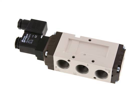 5/2 G1/2'' Solenoid Valve 24V DC 1.5-10bar/21.0-140psi YPC