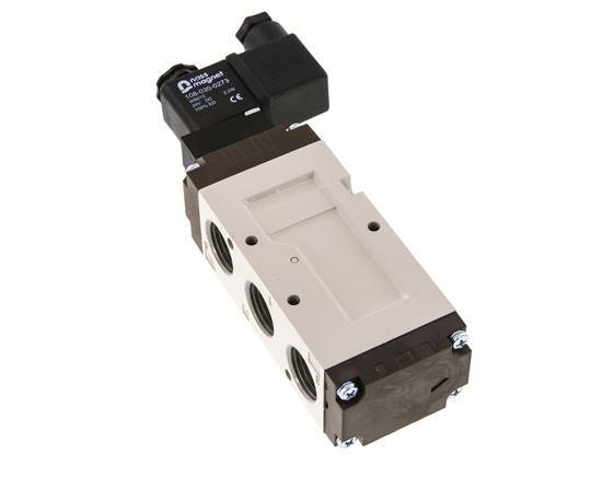 5/2 G1/2'' Solenoid Valve 24V DC 1.5-10bar/21.0-140psi YPC