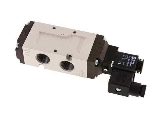 5/2 G1/2'' Solenoid Valve 24V DC 1.5-10bar/21.0-140psi YPC