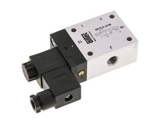 3/2 G1/4'' NC Solenoid Valve 115V AC 1.5-10bar/21.0-140psi Airtec