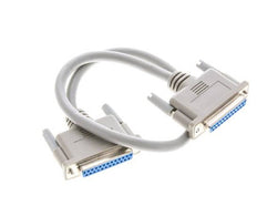 25-pin Connecting Cable with D-Sub On Both Sides 0.5m