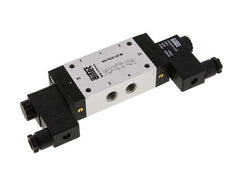 5/3 G1/4'' Center Closed Solenoid Valve 24V AC 3-8bar/42-112psi Airtec