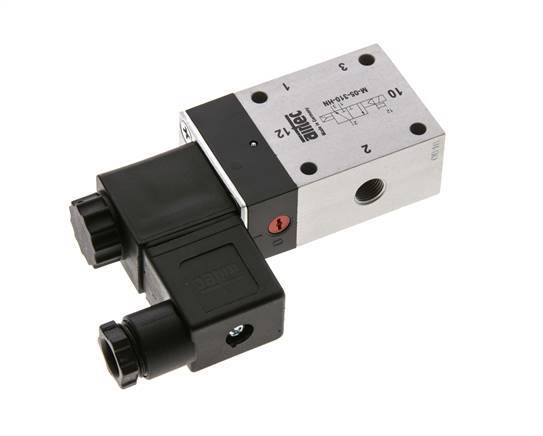 3/2 G1/8'' NO Solenoid Valve 24V DC 2-10bar/28-140psi Airtec