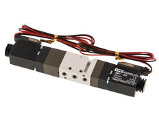 5/3 M5 Center Closed Solenoid Valve 24V DC 2-10bar/28-140psi 2-pin Plug YPC