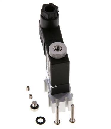 3/2 M5 NO Solenoid Valve 115V AC 0-8bar/0-112psi YPC