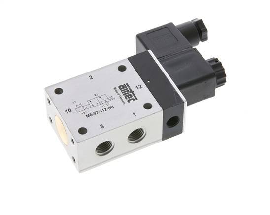 3/2 G1/4'' (G1/8'') Solenoid Valve External Pilot 115V AC -0.95-10bar/-13.2-140psi Airtec
