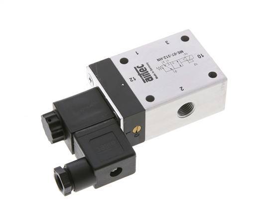 3/2 G1/4'' (G1/8'') Solenoid Valve External Pilot 115V AC -0.95-10bar/-13.2-140psi Airtec