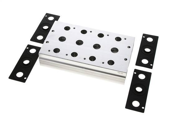 Manifold 4-Station E.MC 5/2 5/3-way