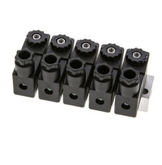 5x3/2 G1/8'' NC Solenoid Valve 230V AC -0.95-10bar/-13.2-140psi Airtec