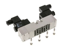 5/3 ISO 5599-1 Pressure Center Solenoid Valve 12V DC 2-10bar/28-140psi YPC