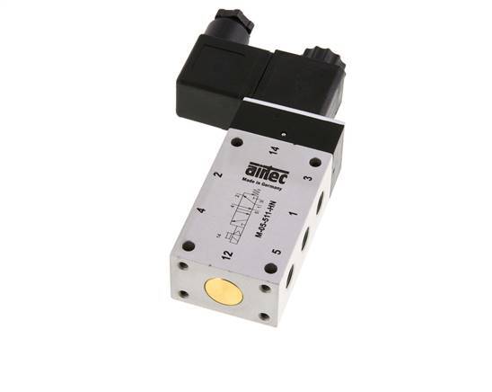 5/2 G1/8'' Solenoid Valve 24V DC 3-10bar/42-140psi Airtec