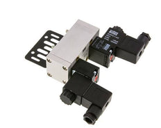 5/2 ISO 5599-1 Bistable Solenoid Valve 115V AC 2-10bar/28-140psi Airtec