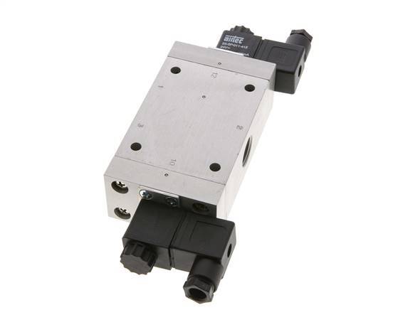 3/2 G1/2'' Bistable Solenoid Valve 24V AC 1-10bar/14-140psi Airtec