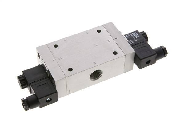 3/2 G1/2'' Bistable Solenoid Valve 24V AC 1-10bar/14-140psi Airtec