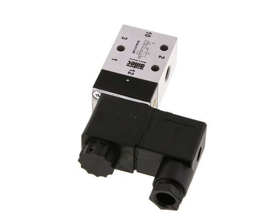 3/2 G1/8'' NO Solenoid Valve 115V AC 2.5-10bar/35.0-140psi Airtec