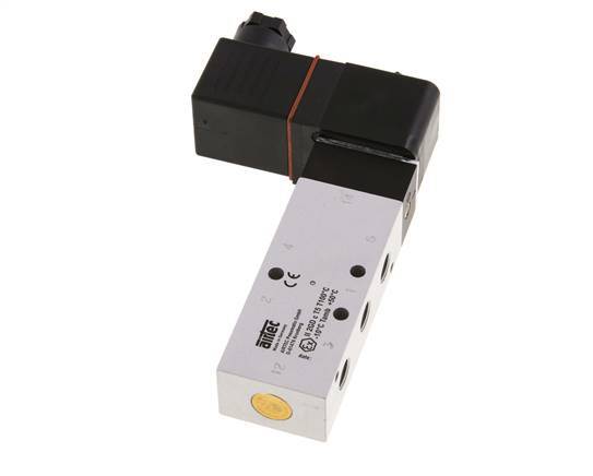 5/2 G1/8'' Solenoid Valve 24V DC ATEX 3-10bar/42-140psi Airtec
