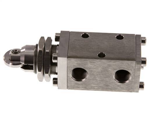 3/2 G1/4'' Universal Roller plunger Valve Stainless Steel -0.95-12bar/-13.2-168psi