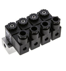 4x3/2 G1/8'' NC Solenoid Valve 230V AC -0.95-10bar/-13.2-140psi Airtec