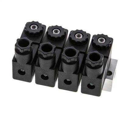 4x3/2 G1/8'' NC Solenoid Valve 230V AC -0.95-10bar/-13.2-140psi Airtec