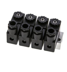4x3/2 G1/8'' NC Solenoid Valve 230V AC -0.95-10bar/-13.2-140psi Airtec
