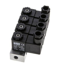 4x3/2 G1/8'' NC Solenoid Valve 230V AC -0.95-10bar/-13.2-140psi Airtec