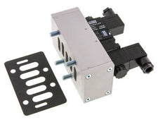 5/2 ISO 5599-3 Bistable Solenoid Valve 24V DC 2-10bar/28-140psi Airtec