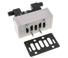 5/2 ISO 5599-3 Bistable Solenoid Valve 24V DC 2-10bar/28-140psi Airtec