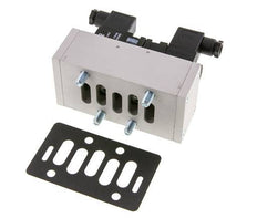 5/2 ISO 5599-3 Bistable Solenoid Valve 24V DC 2-10bar/28-140psi Airtec