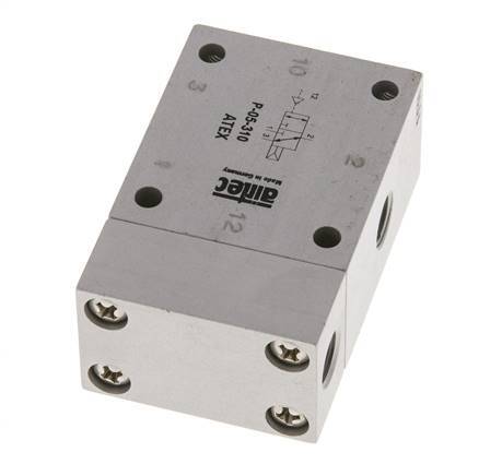 3/2 G1/8'' Air Pilot Valve ATEX 2-10bar/28-140psi Airtec