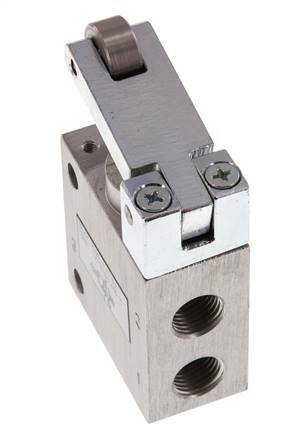 3/2 G1/4'' Universal Roller Lever Valve Heavy Duty -0.95-10bar/-13.2-140psi